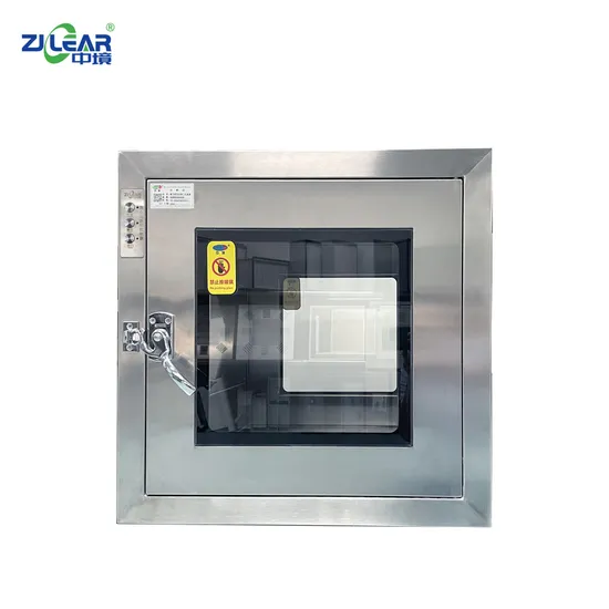 UV-Equipped Transfer Window Passbox for Bio-Safety in Clean Room